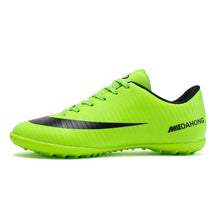 Load image into Gallery viewer, Soccer Shoes for men Kids indoor football Shoes sneakers turf superfly futsal original football boots Comfortable Waterproof