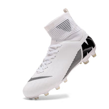Load image into Gallery viewer, Soccer Shoes for men Kids indoor football Shoes sneakers turf superfly futsal original football boots Comfortable Waterproof