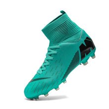 Load image into Gallery viewer, Soccer Shoes for men Kids indoor football Shoes sneakers turf superfly futsal original football boots Comfortable Waterproof