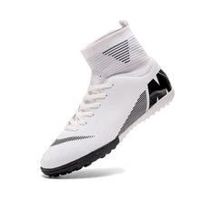 Load image into Gallery viewer, Soccer Shoes for men Kids indoor football Shoes sneakers turf superfly futsal original football boots Comfortable Waterproof