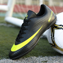 Load image into Gallery viewer, Professional Men Kids Turf Indoor Soccer Shoes Cleats Original Superfly Futsal Football Boots Sneakers Men Chaussure De Foot New